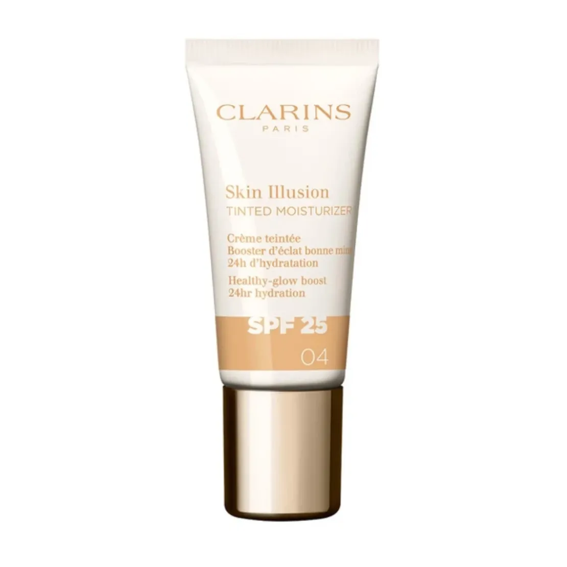 ClarinsSkin Illusion Tinted Moisturizer SPF25 - Crème teintée booster d'éclat04 -15 ml