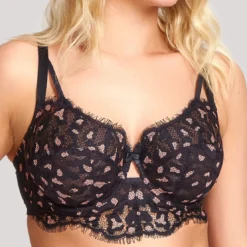 Cleo by PanacheSoutien-gorge balconnet armatures noir- Taylor
