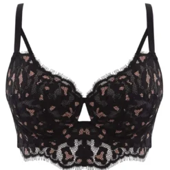 Cleo by PanacheSoutien-gorge balconnet armatures noir- Taylor