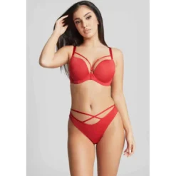 Cleo by PanacheSoutien-gorge Plongeant Armatures - Cleo by Panache Rouge- Faith Amour