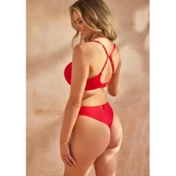 Cleo by PanacheSoutien-gorge Plongeant Armatures - Cleo by Panache Rouge- Faith Amour