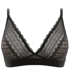 Cleo by PanacheSoutien-gorge triangle sans armatures noir- Lyzy