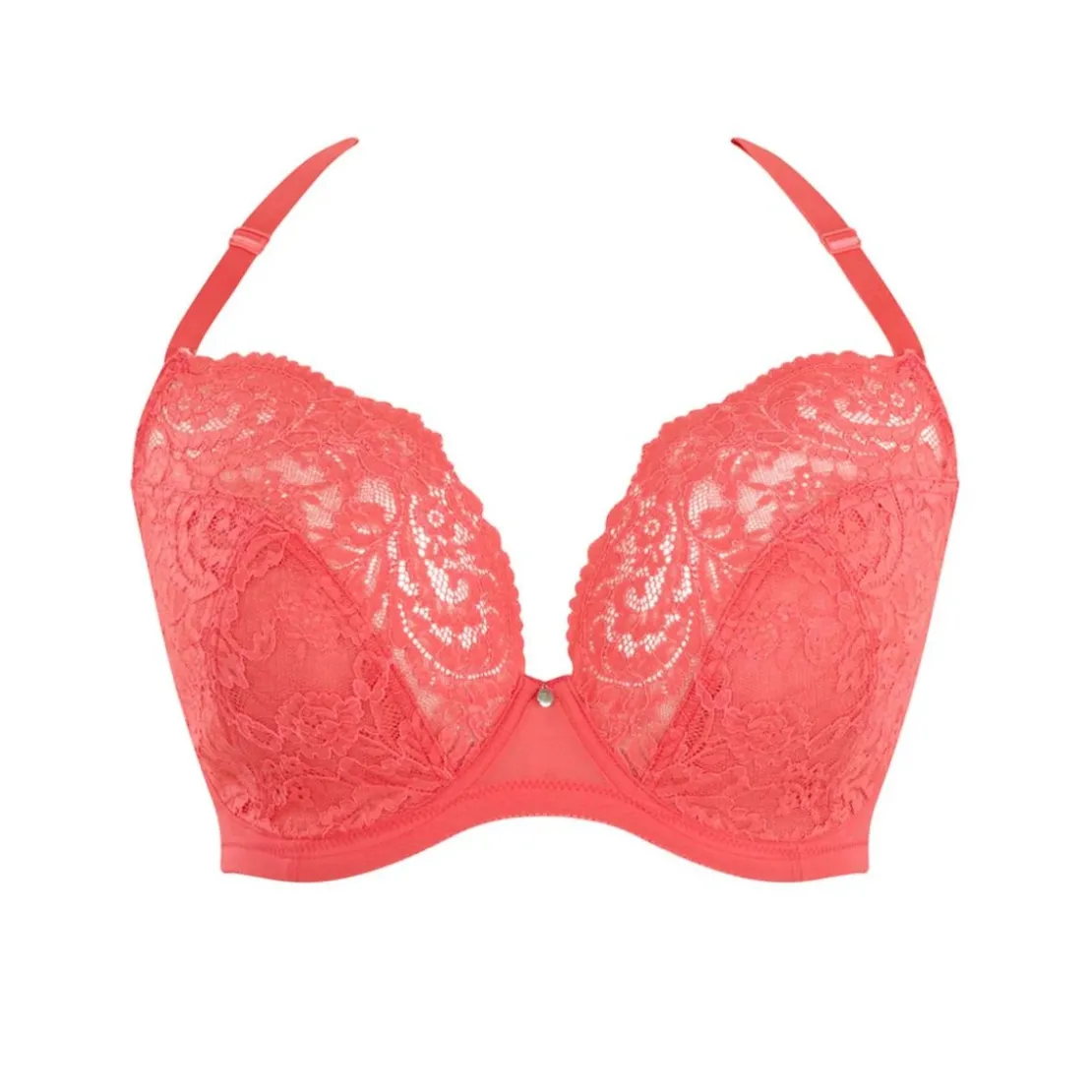 Cleo by PanacheSoutien-Gorge Plongeant armatures Rose Cléo by Panache - Addison