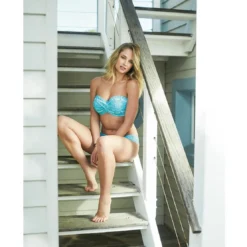 Cléo by Panache MaillotCulotte Froncée Bleu- Hattie