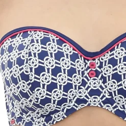 Cléo by Panache MaillotHaut de maillot de bain bandeau à armaturessailors knot Cleo by Panache