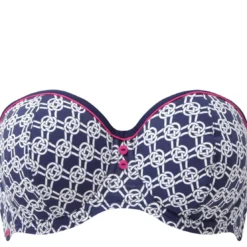 Cléo by Panache MaillotHaut de maillot de bain bandeau à armaturessailors knot Cleo by Panache