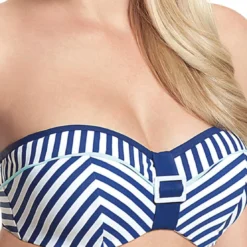 Cléo by Panache MaillotHaut De Maillot De Bain Bandeau À Armatures - Bleu Cléo By Panache