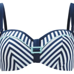 Cléo by Panache MaillotHaut De Maillot De Bain Bandeau À Armatures - Bleu Cléo By Panache