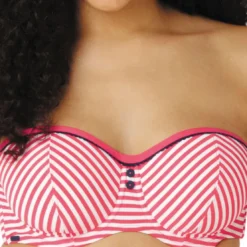 Cléo by Panache MaillotHaut De Maillot De Bain Bandeau À Armatures - Rose Cleo By Panache
