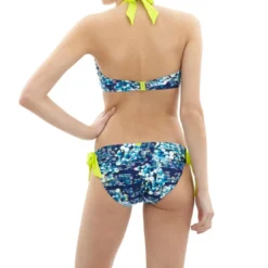 Cléo by Panache MaillotSlip de bain noué floral stripe Cleo by Panache