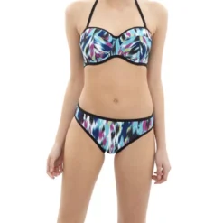 Cléo by Panache MaillotSlip de bain abstract print Cleo by Panachebleu