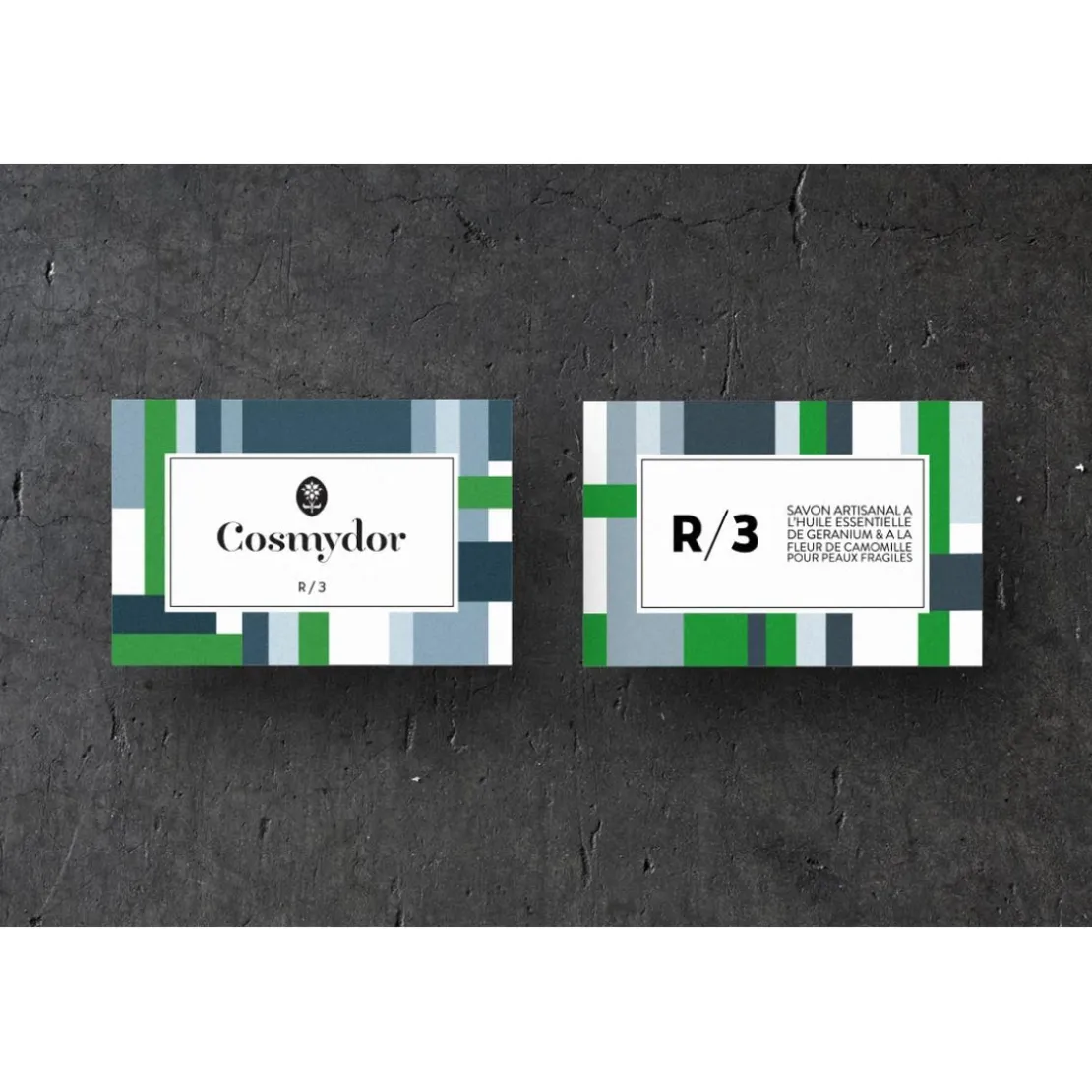 CosmydorR/3 Savon Pour Peaux Fragiles - Géranium & Camomille