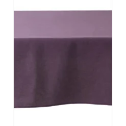 CouckeNappe unie en coton traitée Teflon, Made in France CAMBRAI violet