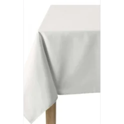 CouckeNappe unie en coton, traitée Teflon, Made in France, CAMBRAI , gris