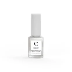 Couleur CaramelFrench Manucure -Blanc