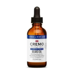 CremoCooling Huile A Barbe Pour Homme - Rafraîchissante - Aux Huiles Naturelles30 ml