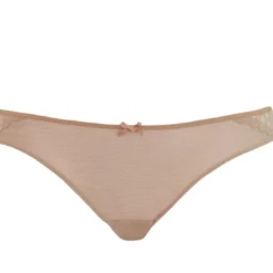 Curvy KateCulotte brésilienne - Beige en nylon- Ellace