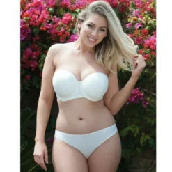 Curvy KateCulotte brésilienne - Ivoire en nylon- Luxe