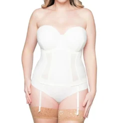 Curvy KateGuêpière bandeau armatures ivoire- Luxe Basque