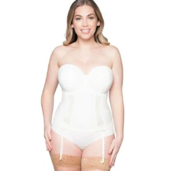 Curvy KateGuêpière bandeau armatures ivoire- Luxe Basque