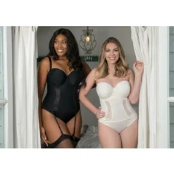 Curvy KateGuêpière bandeau armatures noire- Luxe Basque