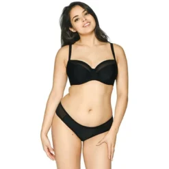 Curvy Kate MaillotCulotte de bain noire en nylon- Sheer Class