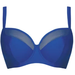 Curvy Kate MaillotHaut de maillot de bain balconnet armatures bleu en nylon- Sheer Class