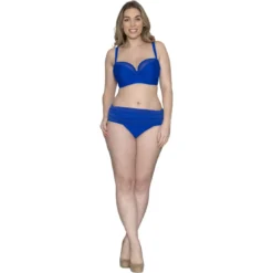 Curvy Kate MaillotHaut de maillot de bain balconnet armatures bleu en nylon- Sheer Class