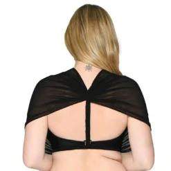 Curvy Kate MaillotHaut de maillot de bain bandeau noir- Wrapsody
