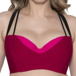 Curvy Kate MaillotHaut de maillot de bain balconnet armatures rose- Subtropic
