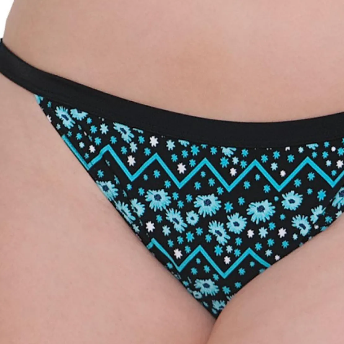 Curvy Kate MaillotSlip de bain taille basse - Bleu en nylon