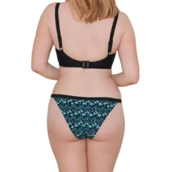 Curvy Kate MaillotSlip de bain taille basse - Bleu en nylon