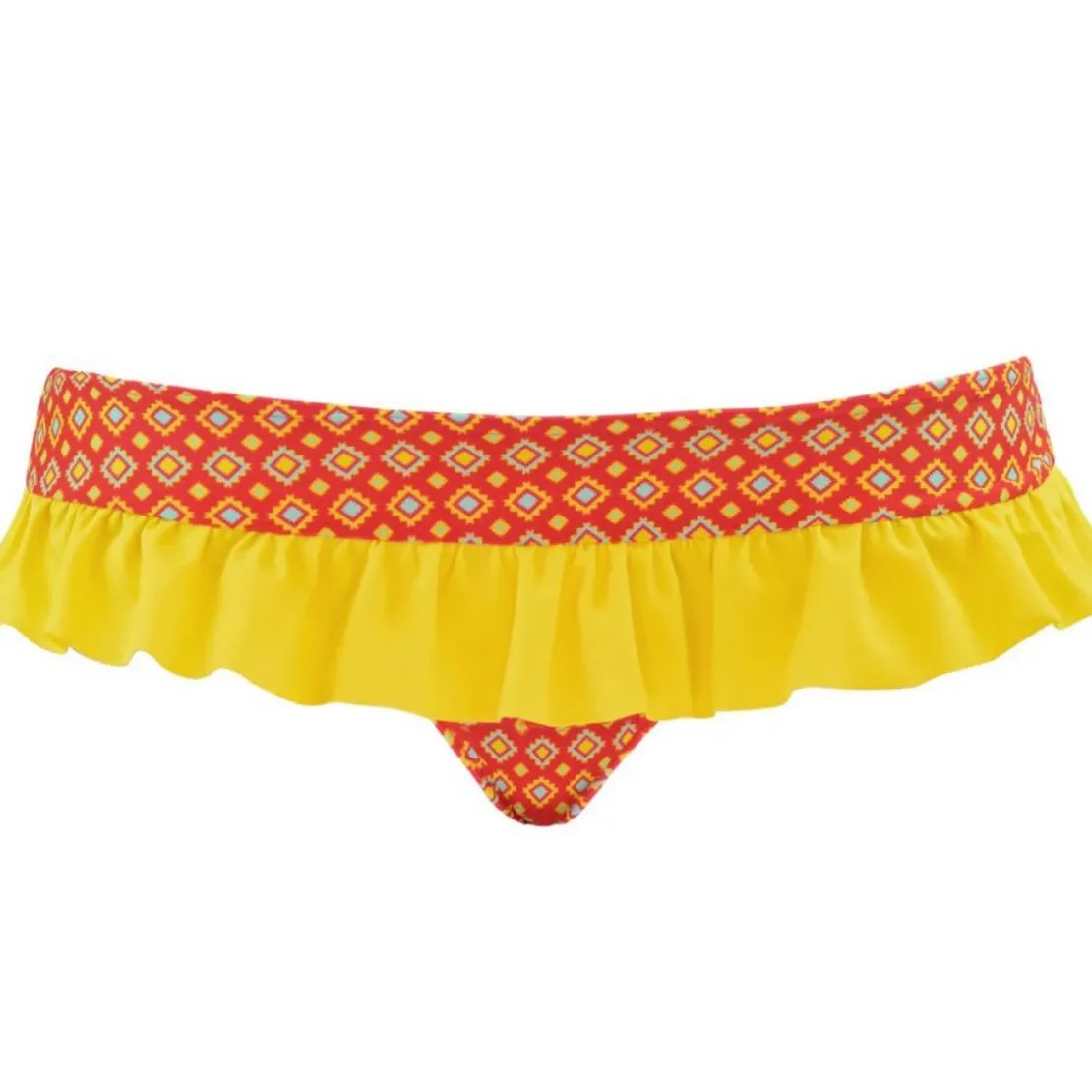 Curvy Kate MaillotSlip de bain - Rouge en nylon