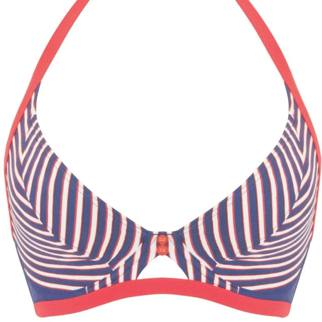 Curvy Kate MaillotSoutien-gorge triangle bleu en nylon- Ahoy