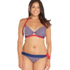 Curvy Kate MaillotSoutien-gorge triangle bleu en nylon- Ahoy