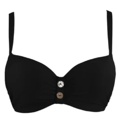 Curvy Kate MaillotSoutien-Gorge Moulé Noir en nylon- Luau Love