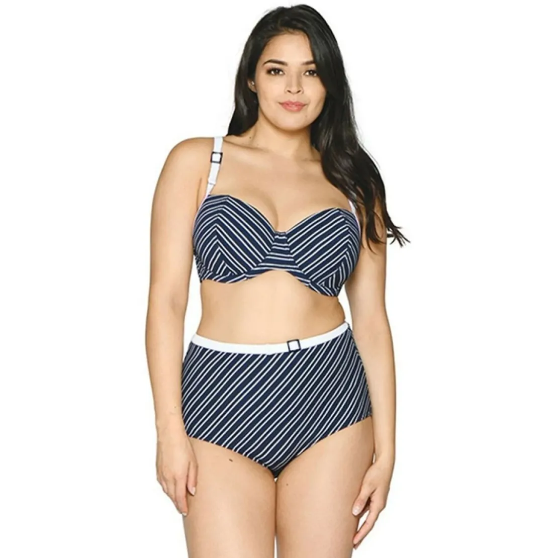 Curvy Kate MaillotSoutien-gorge de bain balconnet armatures bleu- Sailor Girl