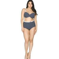 Curvy Kate MaillotSoutien-gorge de bain balconnet armatures bleu- Sailor Girl