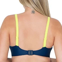 Curvy Kate MaillotSoutien-gorge de bain corbeille bleu en nylon- Maya