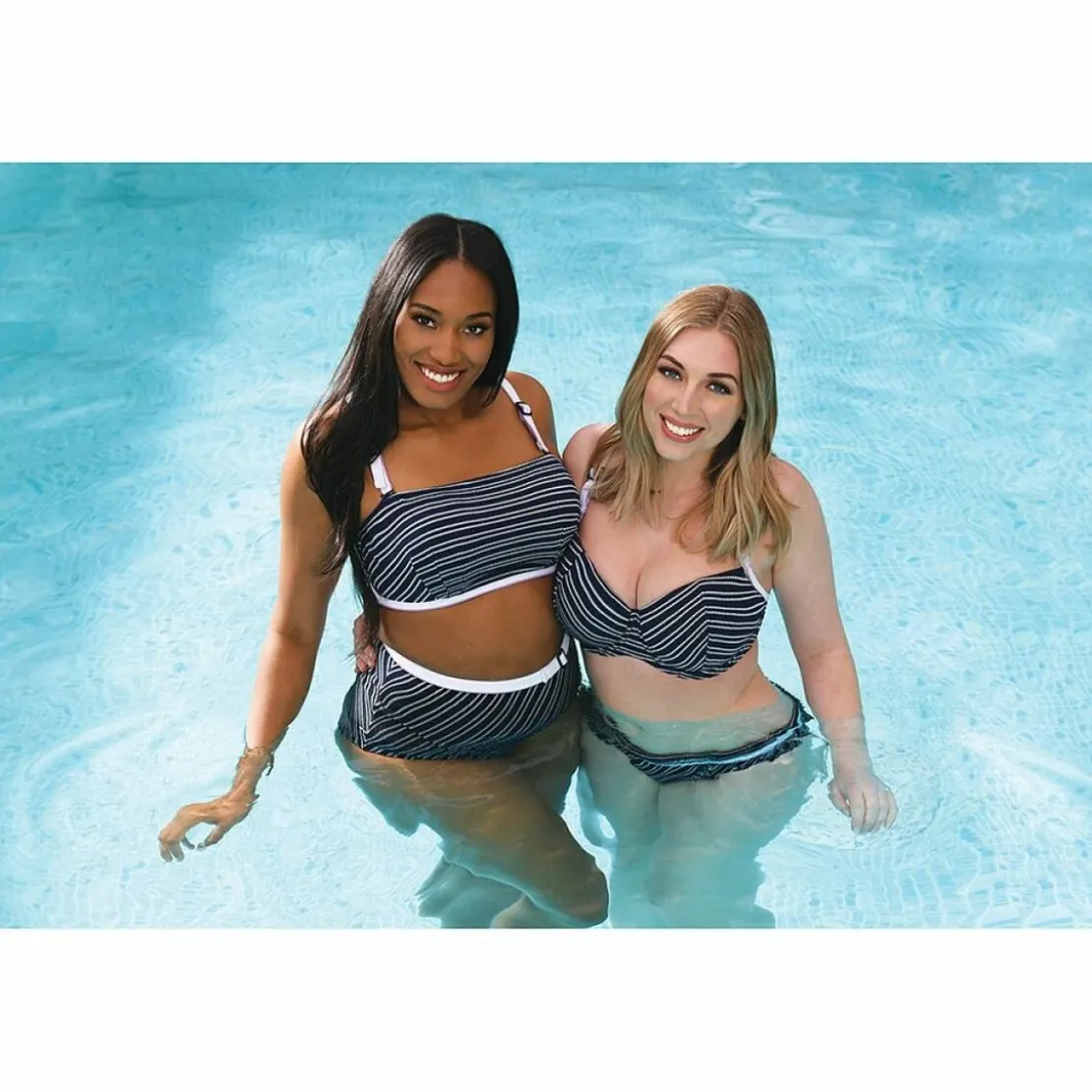 Curvy Kate MaillotSoutien-gorge de bain bandeau bleu- Sailor Girl