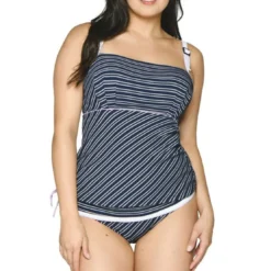 Curvy Kate MaillotTankini balconnet bleu Curvy Kate- Sailor Girl