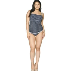 Curvy Kate MaillotTankini balconnet bleu Curvy Kate- Sailor Girl