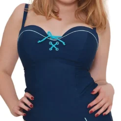 Curvy Kate MaillotTankini Bleu en nylon- Set sail