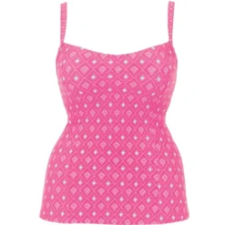 Curvy Kate MaillotTankini rose Curvy Kate en nylon- Revive