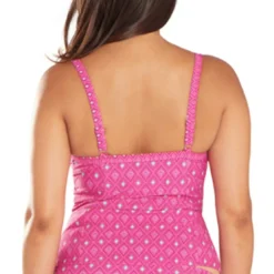 Curvy Kate MaillotTankini rose Curvy Kate en nylon- Revive