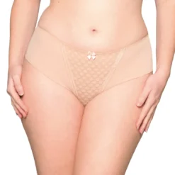 Curvy KateShorty beige- Dottie