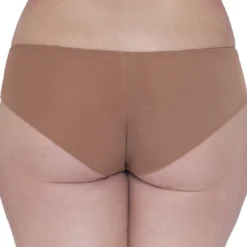 Curvy KateShorty marron en nylon- Luxe