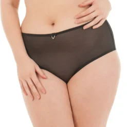 Curvy KateShorty noir Curvy Kate en nylon- Victory