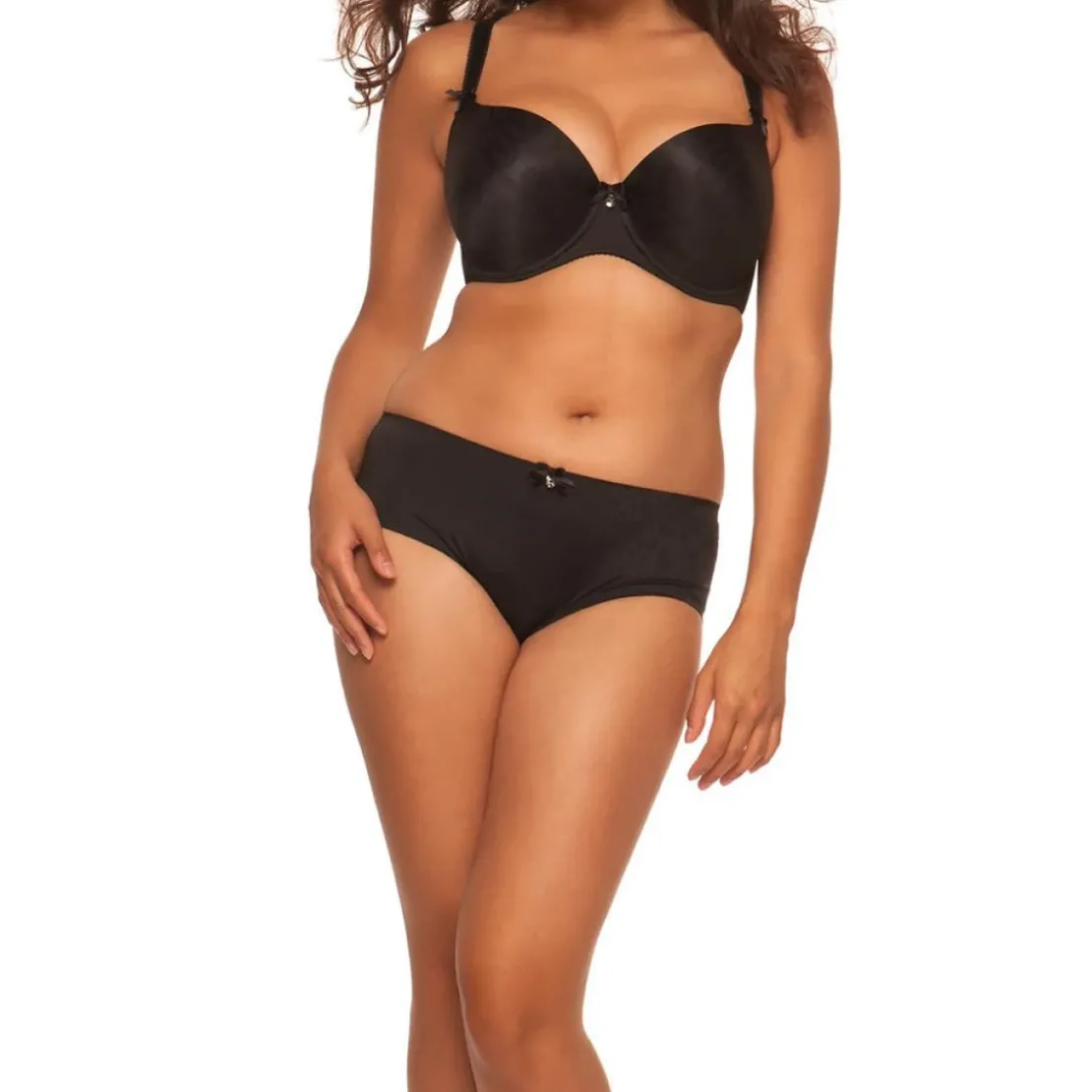 Curvy KateShorty - Noir en nylon