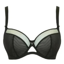 Curvy KateSoutien-gorge balconnet noir en nylon- Victory